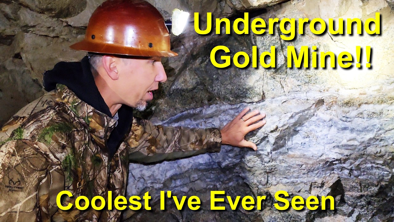 Underground Gold Mine & Mill In Alaska. Rich Gold!!