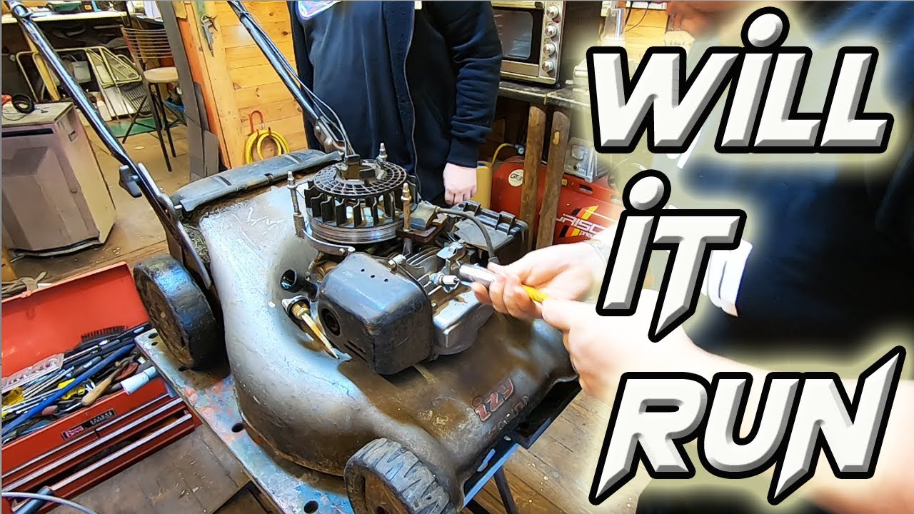 Leaf Blower And Scrap Honda Lawnmower Will They Run