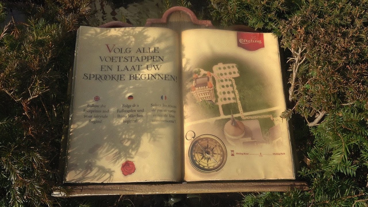 Wandelroute Efteling hotel naar het park