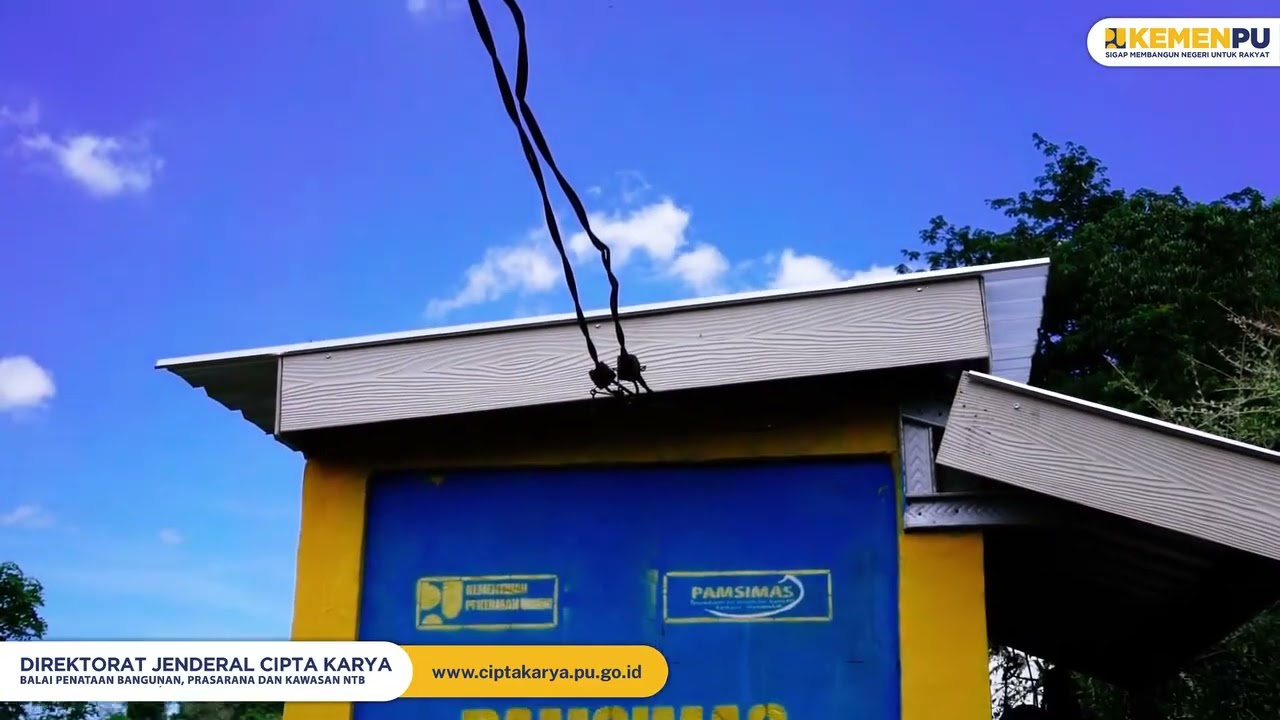 Program PAMSIMAS di Desa Maria Kabupaten Bima