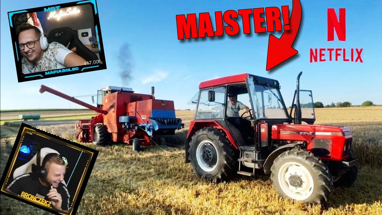 MAFIA SOLEC & BRONCZEK Oglądają 6MaJsTeR9 *Oporowe Żniwa* Orka U Pawła!