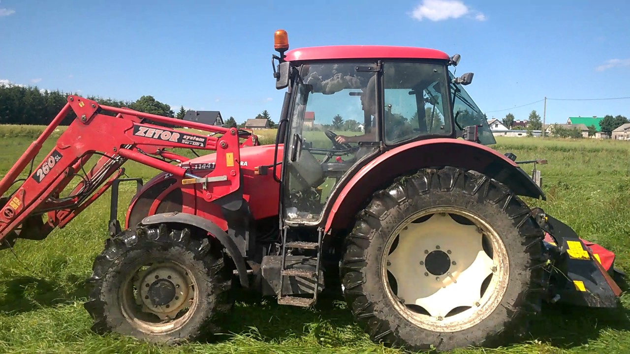 Zetor forterra i walka z trawą