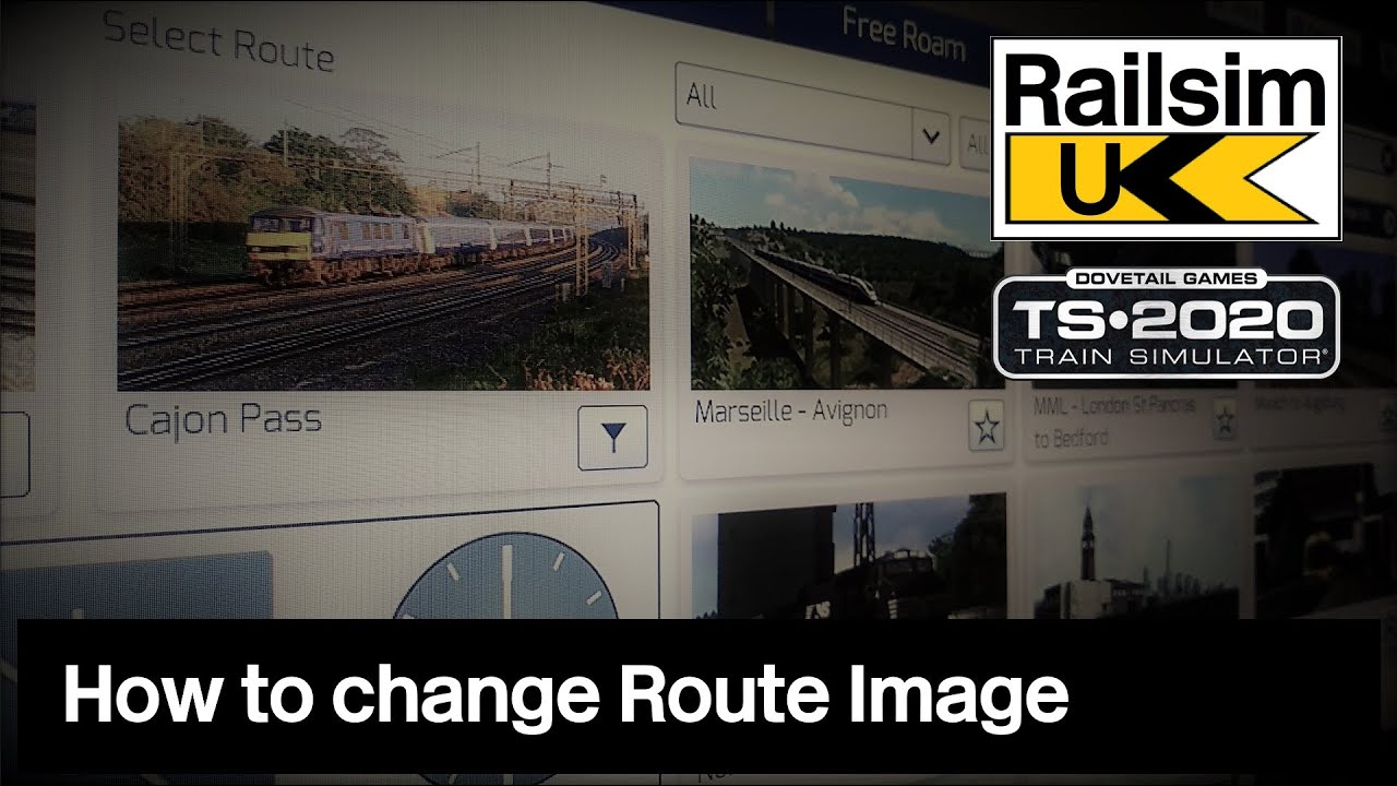 TS2020 - How to change your menu route images