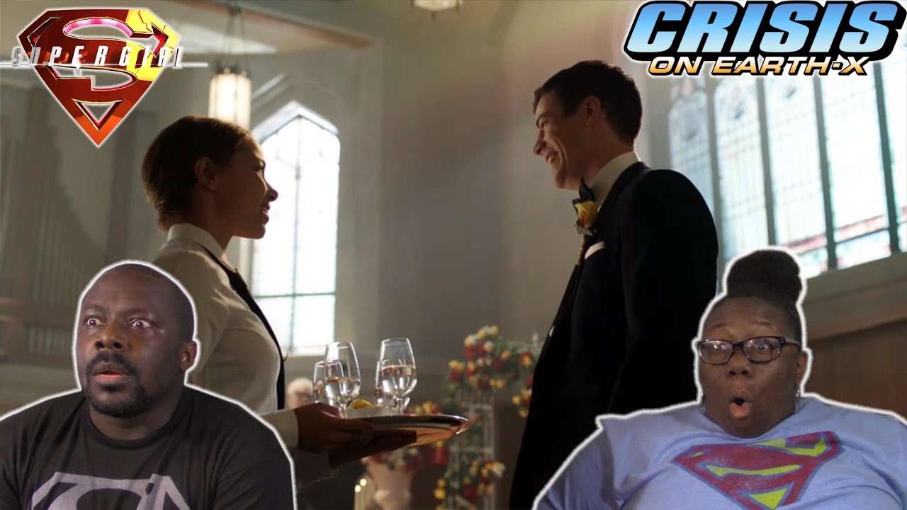 CRISIS ON EARTH X part 1 {SUPERGIRL 3x8} REACTION!