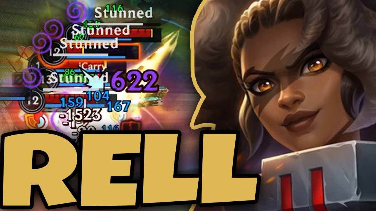 Wild Rift Rell Baron Lane Gameplay (Build & Runes)