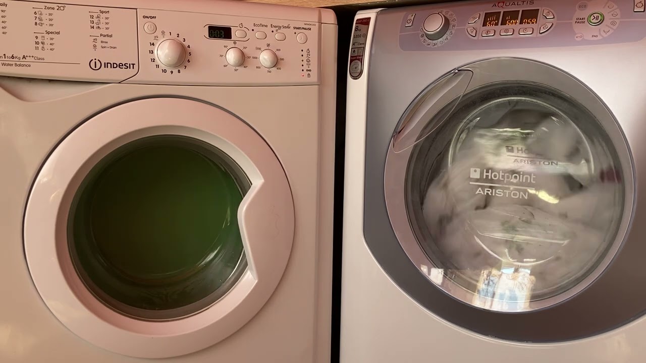 Indesit - Final spin 1300+ Hotpoint - Main wash 60