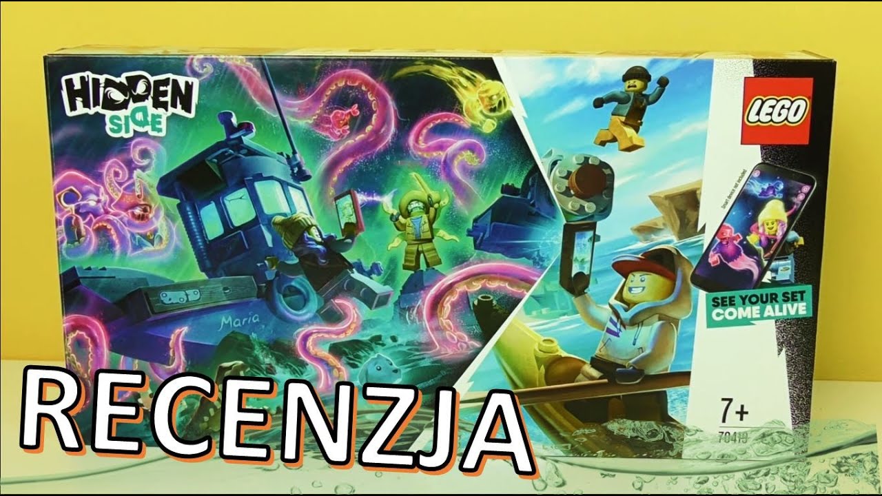 LEGO Hidden Side Wrak łodzi rybackiej 70419 / RECENZJA