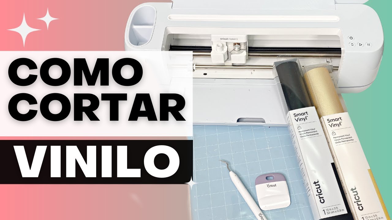 COMO CORTAR Y APLICAR VINILO DE CRICUT PARA PRINCIPIANTES -  CRICUT MAKER 3