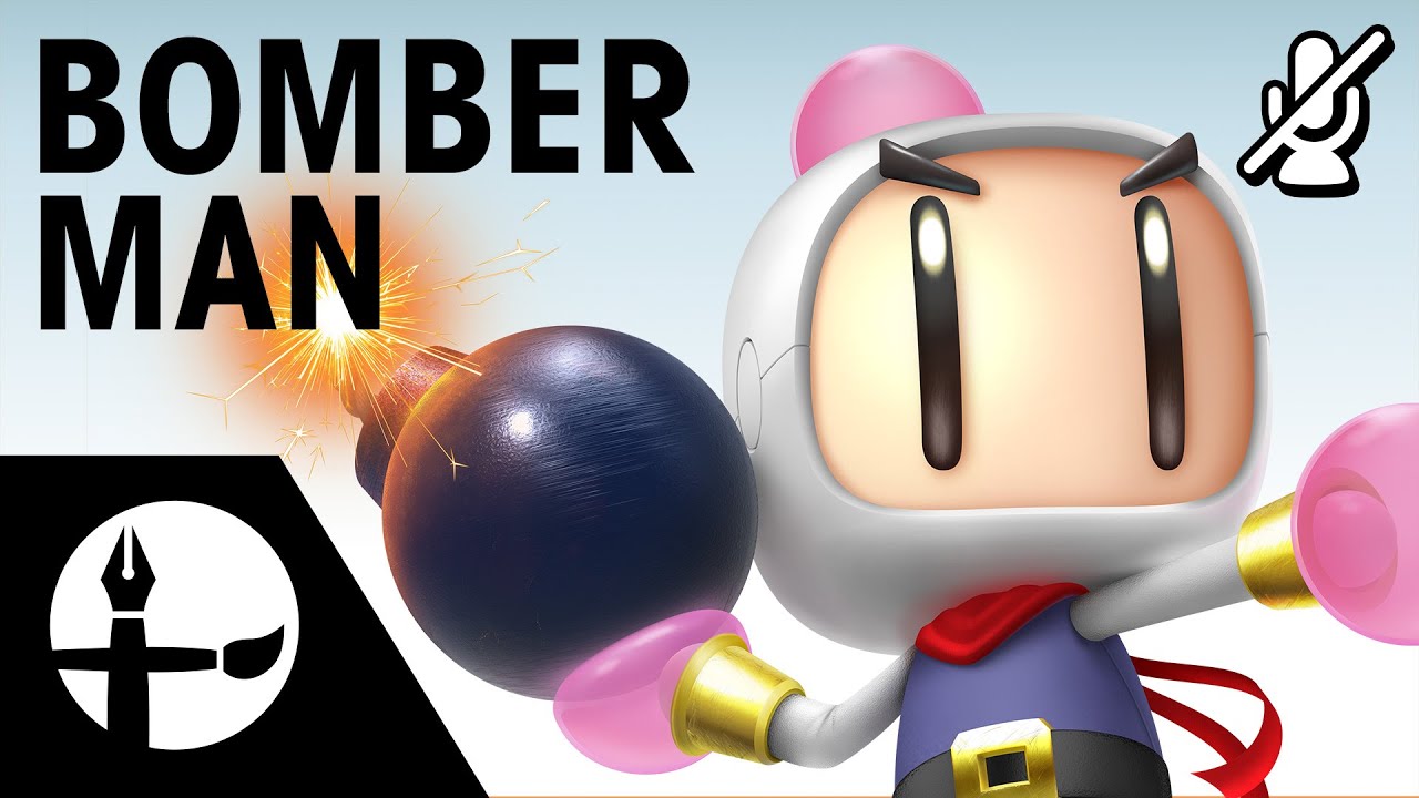 Bomberman Smashified - Time Lapse Painting (No Commentary)