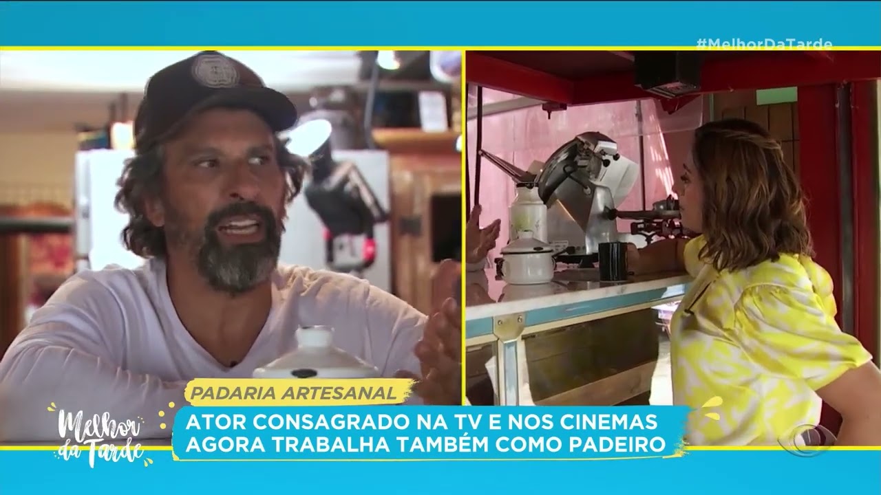 Milhem Cortaz transformou sua casa em padaria artesanal | Melhor da Tarde