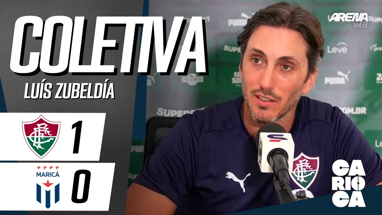 COLETIVA LUÍS ZUBELDÍA | AO VIVO | Fluminense x Maricá - Carioca 2026