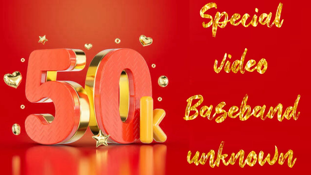 Baseband unknown game over return to software sloved in hardware ||50k special video