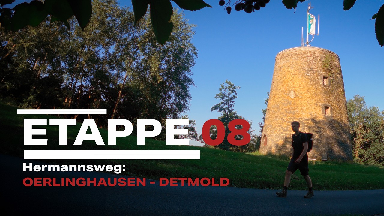 Hermannsweg Etappe 8: Von Oerlinghausen nach Detmold | 156KM auf Deutschlands Traumweg! 🥾