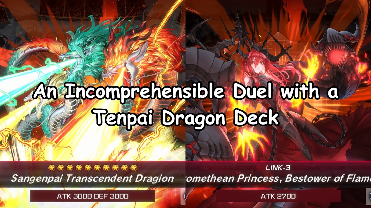 Yu-Gi-Oh! Master Duel | An Incomprehensible Duel with a Tenpai Dragon Deck