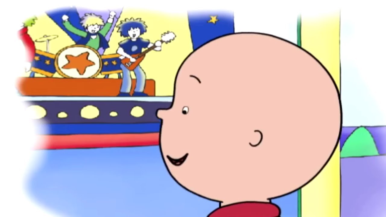 Caillou's Favourite Music | Caillou Cartoon