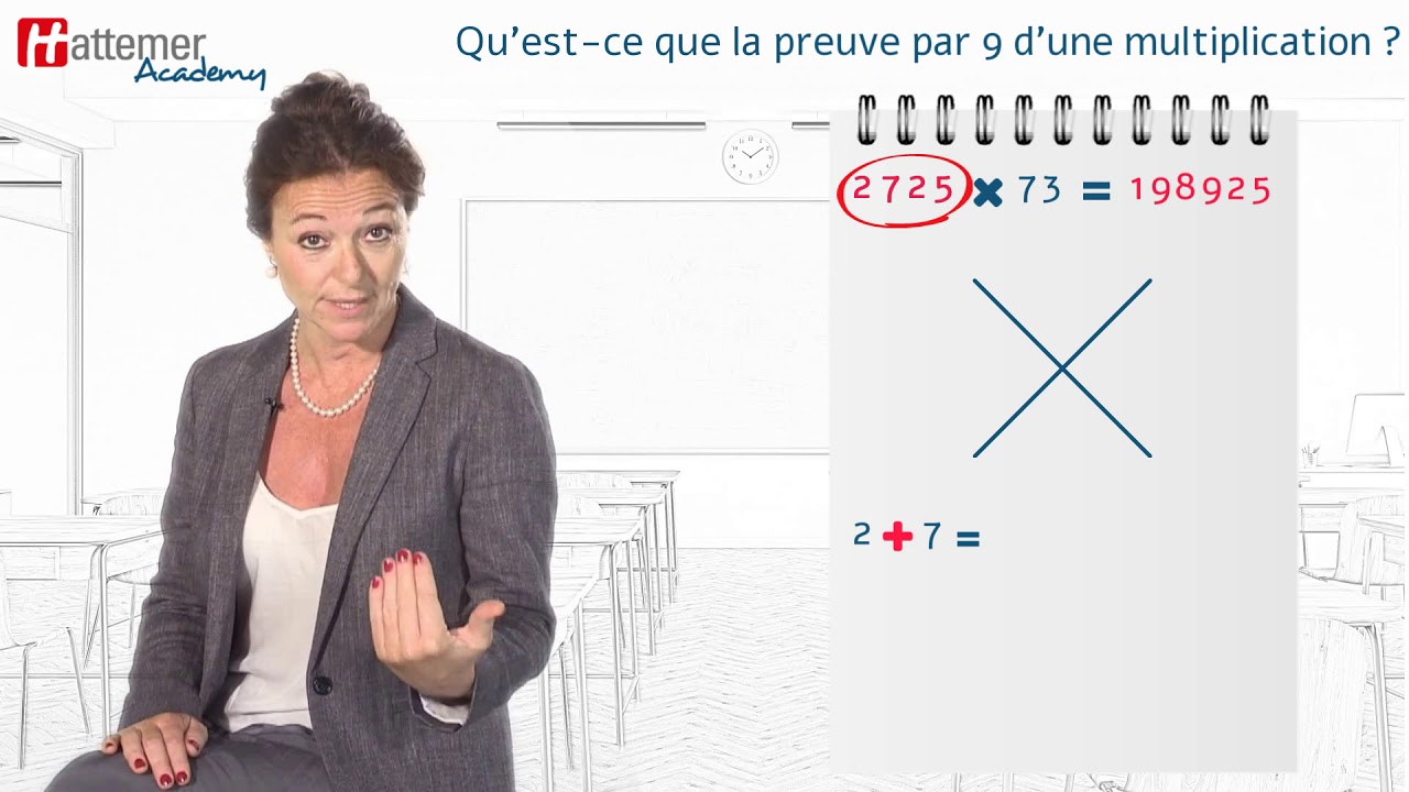 Comment effectuer une multiplication avec la preuve par 9