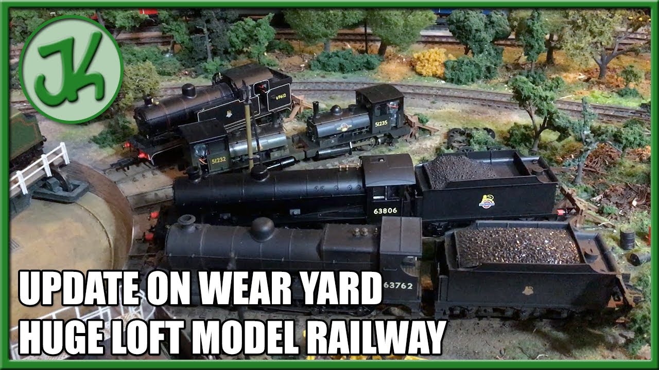 Update on Wear Yard Loft Model Railway