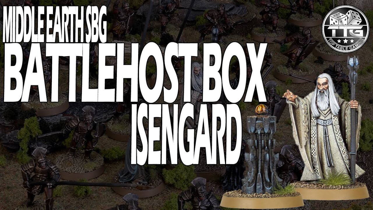 Middle Earth SBG - Isengard Battlehost - Unboxing