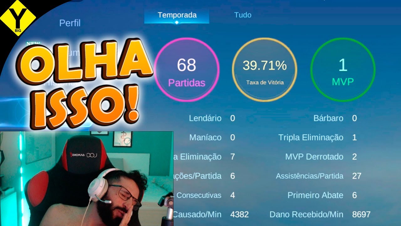 BHE34 CAIU NA MINHA RANQUEADA | Mobile Legends: Bang Bang