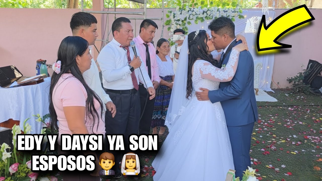 EDY y DAYSI Se Comieron a B3sos En Frente De Todos😍Ellos Ya Son Esposos👨‍💼👰‍♀️Tienes Que Ver😱