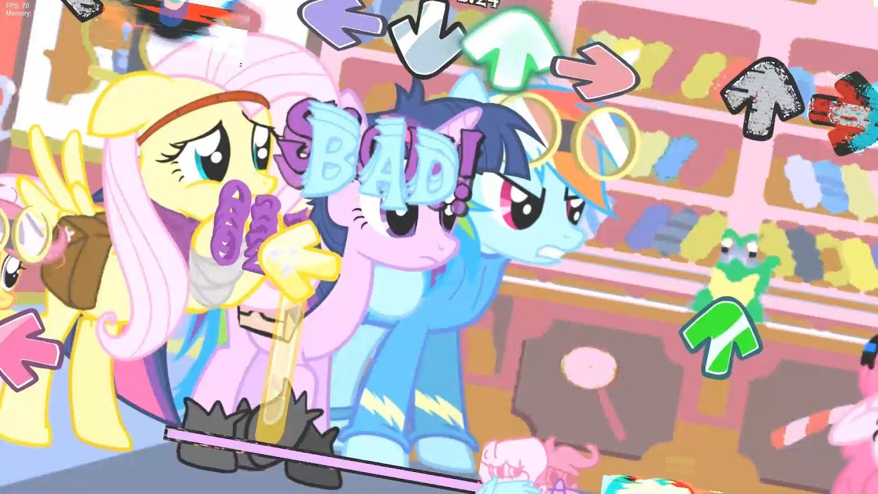 Mlp Swapped Is Magic Remixes Mod v1.1 Party Laments Good Ending FNF Mod