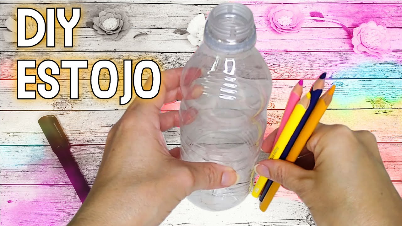Como fazer estojo - Diy material escolar reciclado