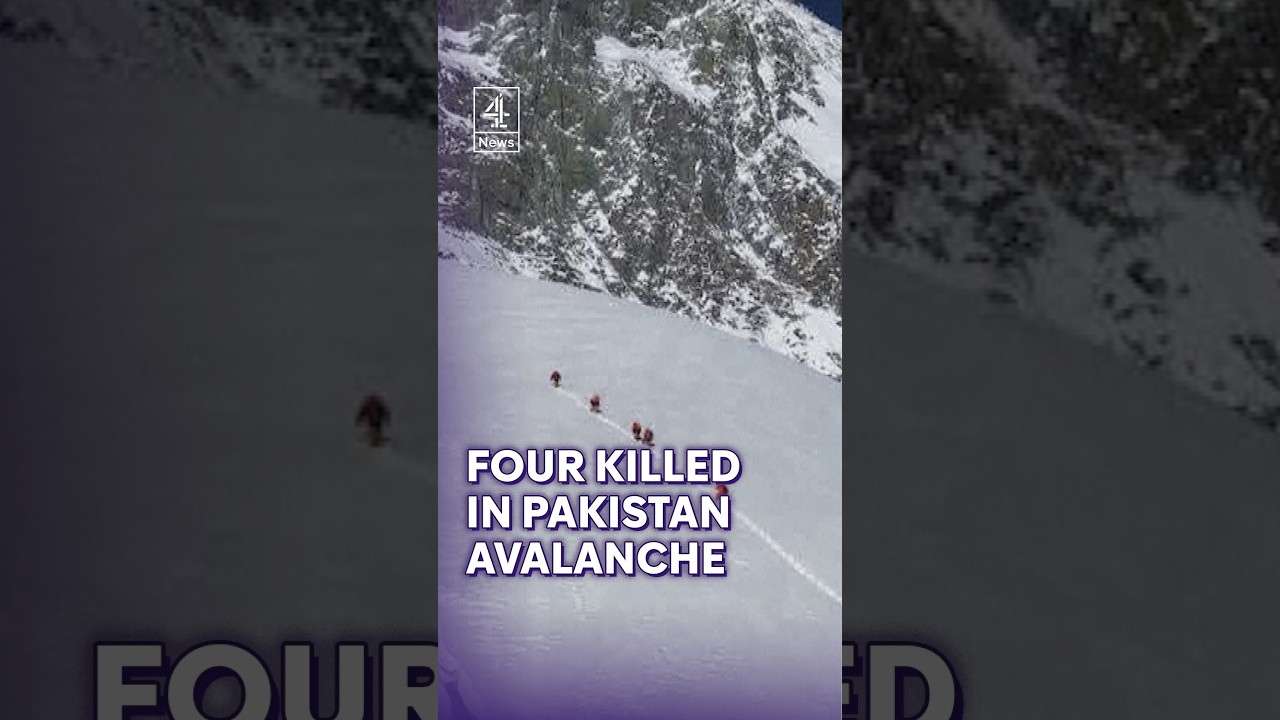 Four bodies found after Pakistan avalanche amid search for missing Royal Marine