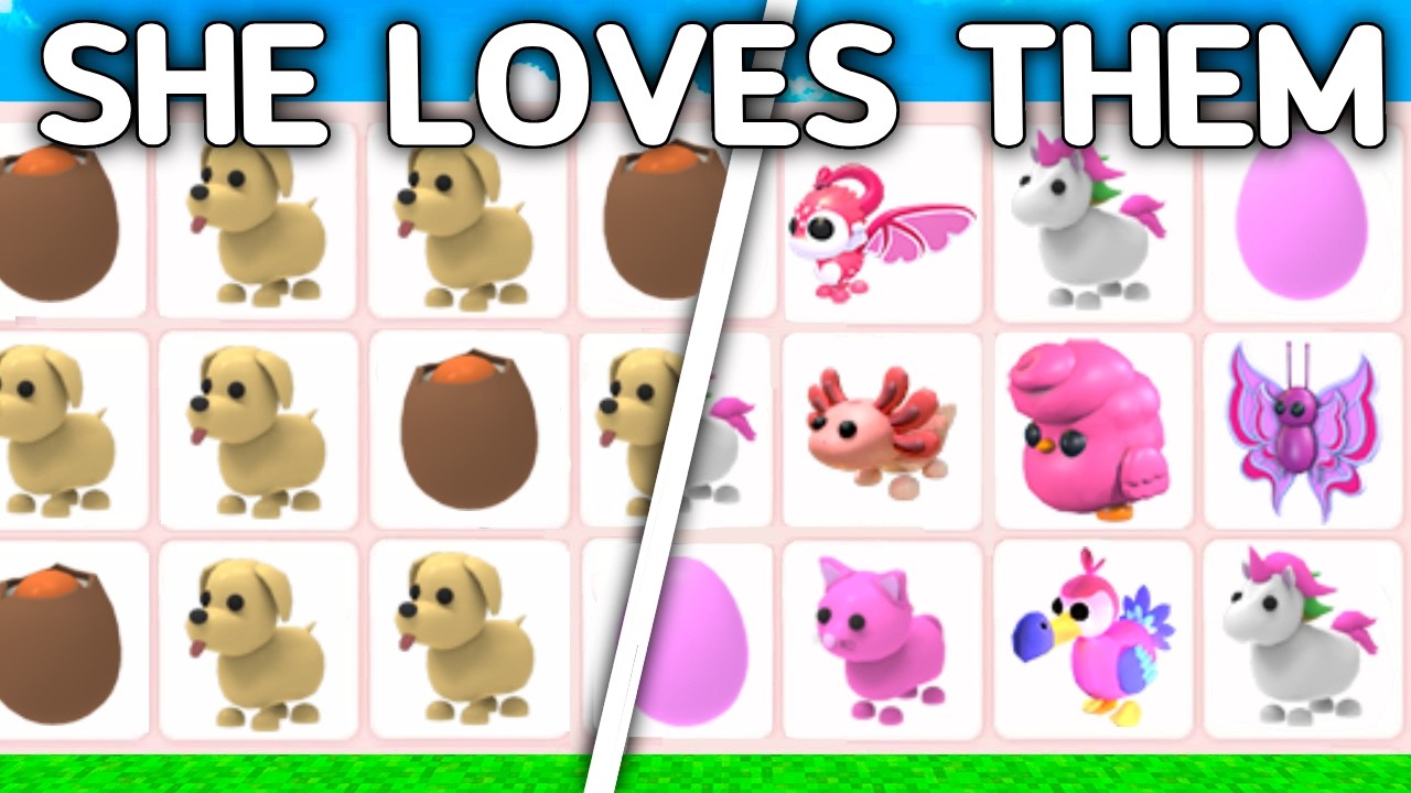 Upgrading My Girlfriends INVENTORY In Adopt Me!
