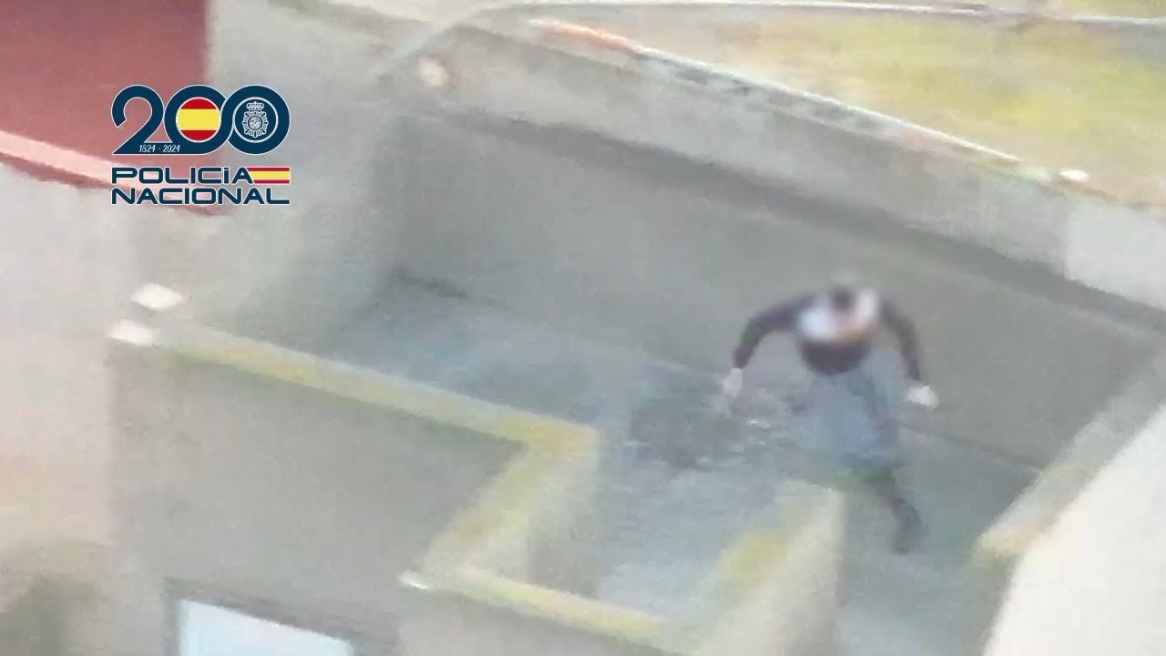 Así intentó escapar el ‘Ratón’ de la Policía Nacional