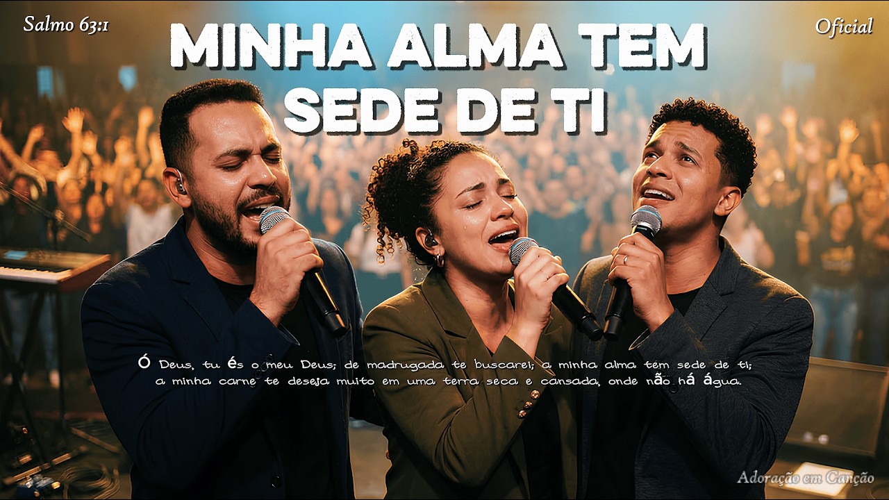 Minha Alma Tem Sede de Ti – Tu És Minha Fonte de Água Viva | Louvor de Adoração 2026