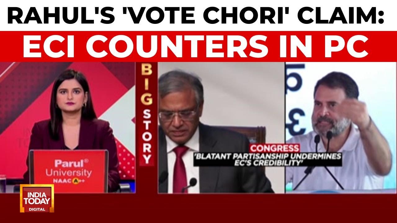 Rahul Gandhi's 'Vote Chori' Charge: ECI Demands Proof as Row Escalates in Bihar
