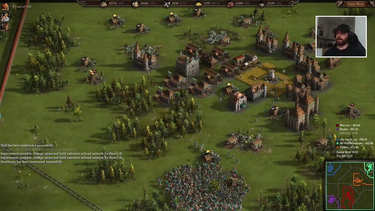 GREAT ASSAULT ON PRUSSIA | COSSACKS 3 | GAMEPLAY | 2024