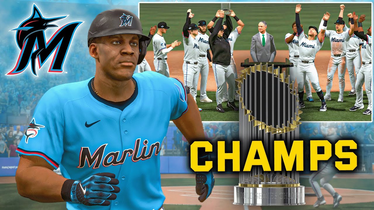 WE ARE CHAMPIONS! Now We Defend our Title... MLB The Show 25 Marlins Franchise | 76