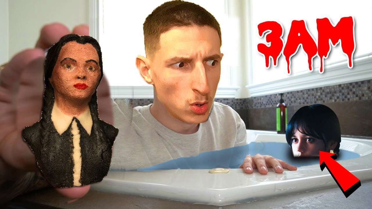 N'UTILISEZ PAS DE BOMBE DE BAIN MERCREDI ADDAMS À 3H DU MATIN !! (ça tourne mal...)