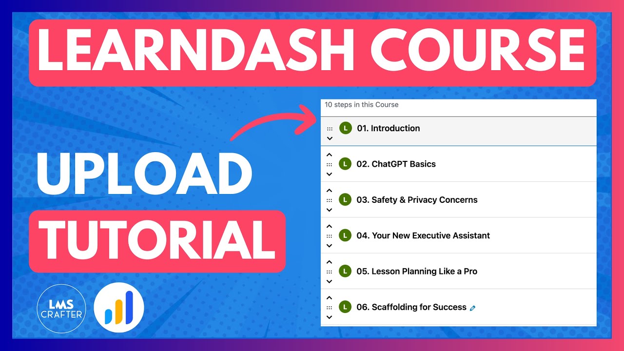 How to upload Learndash Course Content | Basic Guide