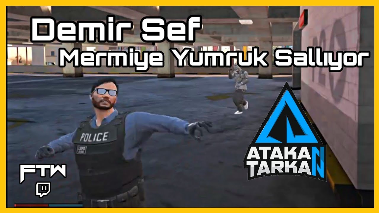 Demir Tarkan (AtakanTarkan) GTA 5 voRp Komik Anlar