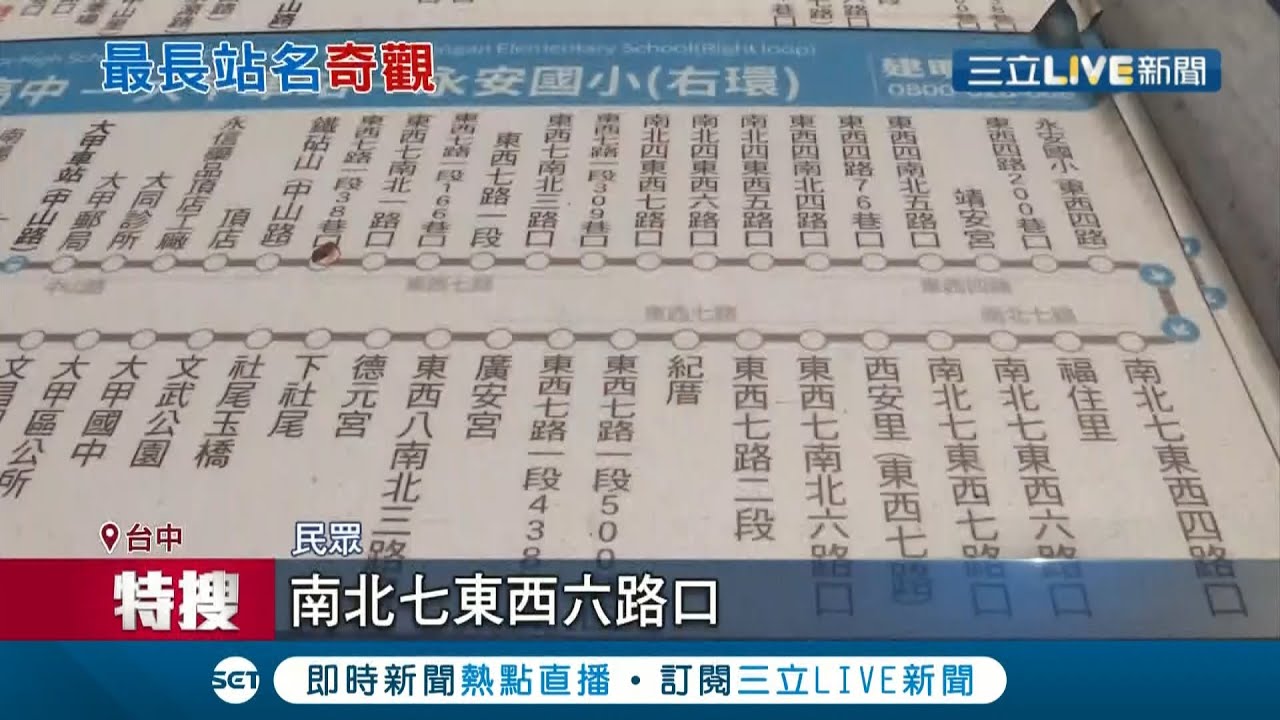 聽得霧煞煞!台中大甲區公車站名混搭