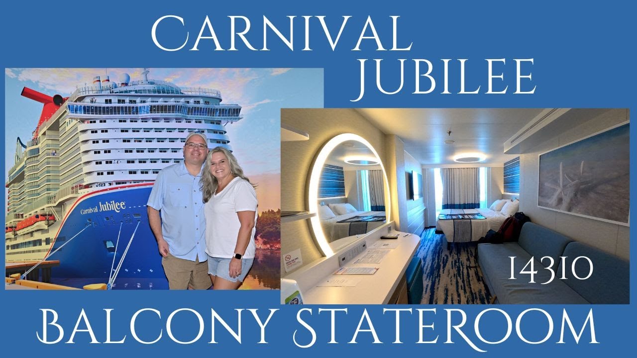 Экскурсия по каюте с балконом на борту Carnival Jubilee | Первые впечатления и полный осмотр кают...