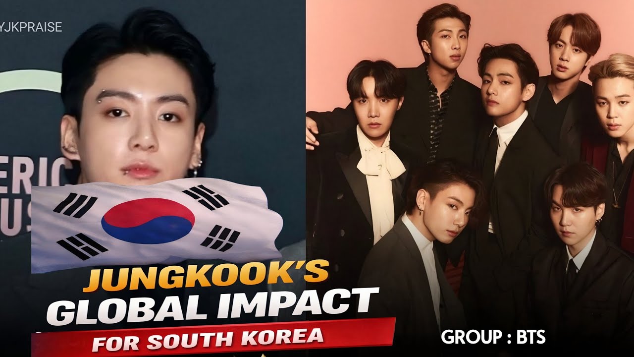 Jungkook’s Powerful Influence on South Korea’s Global Image