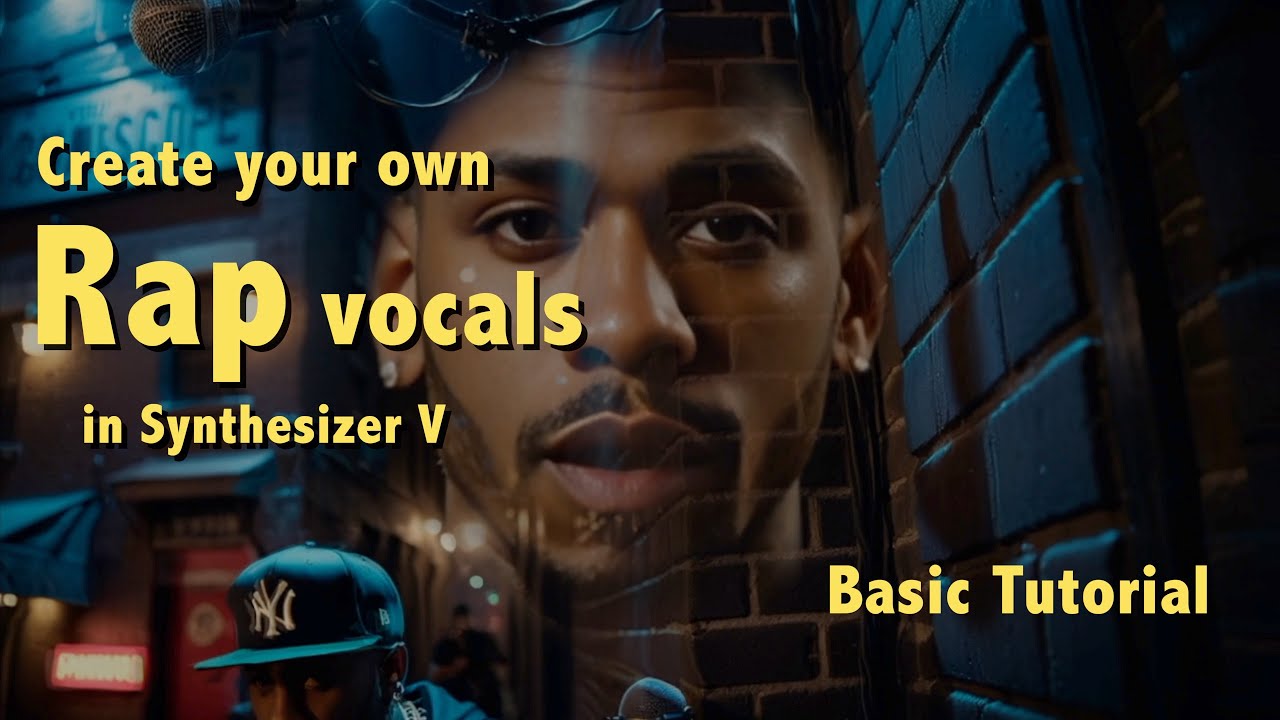 How to make Rap vocals using the Rap mode function in Synthesizer V. Basic tutorial.
