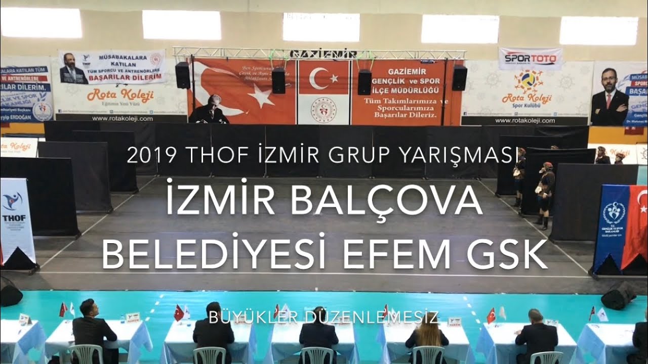 İzmir Balçova Belediyesi Efem GSK | Büyükler Düzenlemesiz | 2019 THOF İzmir Grup #Zeybekoloji
