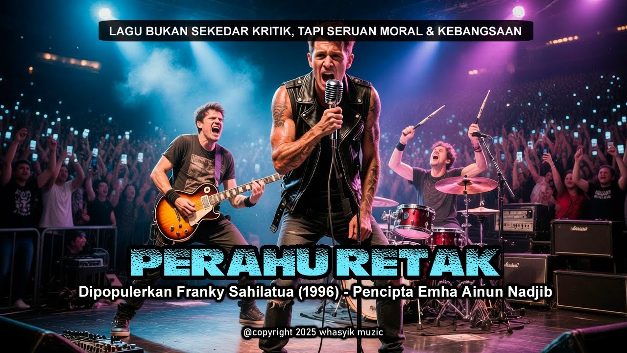 PERAHU RETAK - Franky Sahilatua [Cover by whasyik muzic] - Lagu Seruan Moral dan Kebangsaan