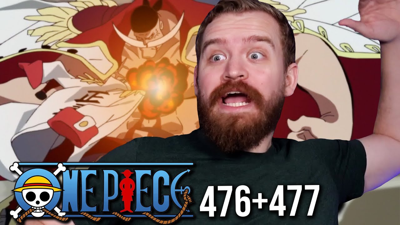 Удар магмы морпеха?!? | Реакция и обзор One Piece 476+477 эпизодов | Арка Маринфорда