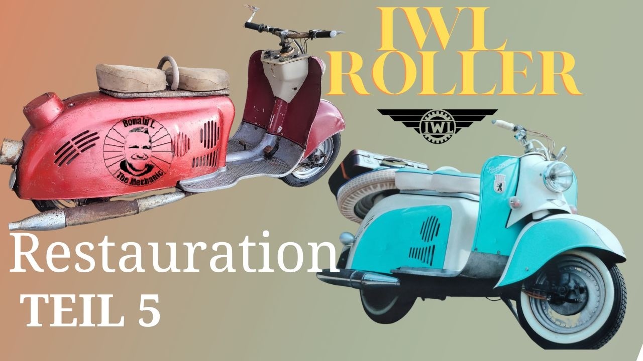 IWL Roller Restauration#ddr #oldtimer #repair #IWL#Berlin Roller#roller