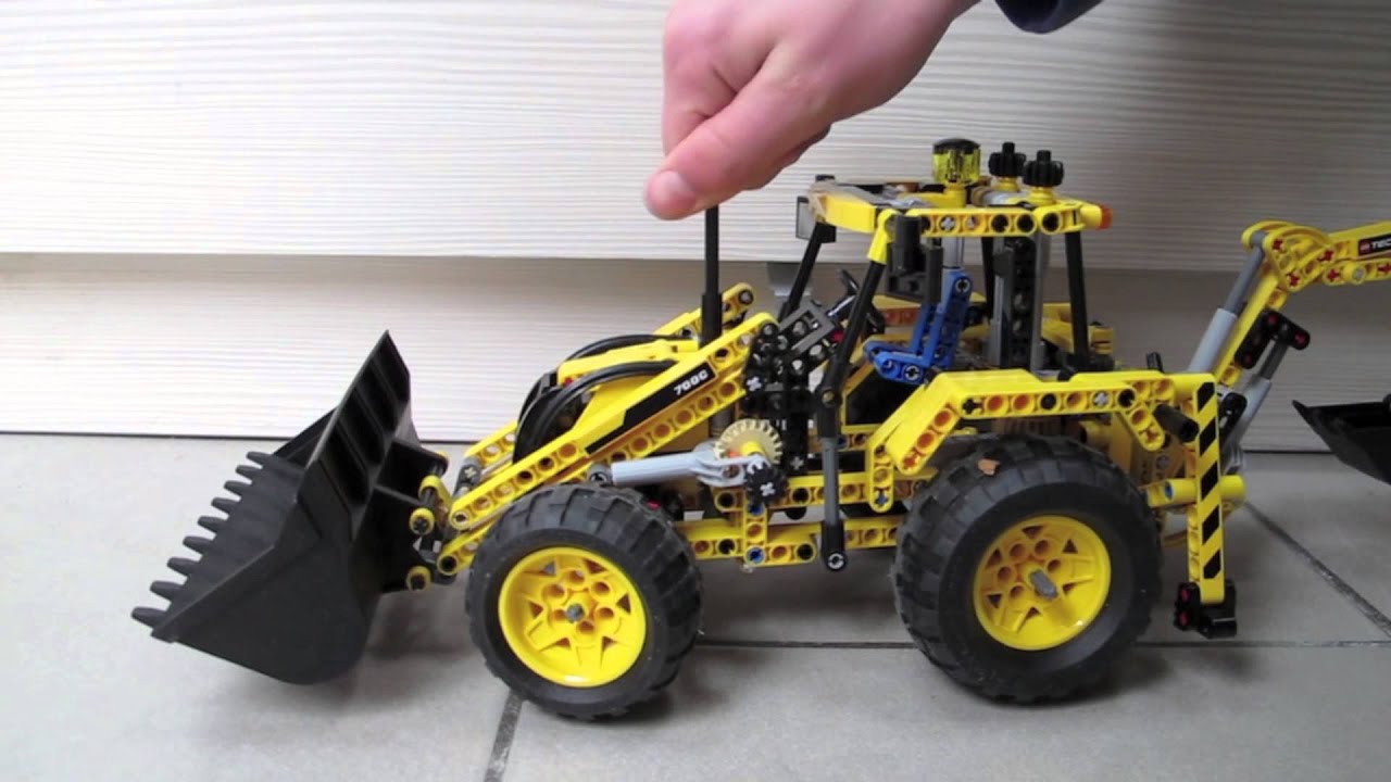 Lego Technic Tractopelle #8069