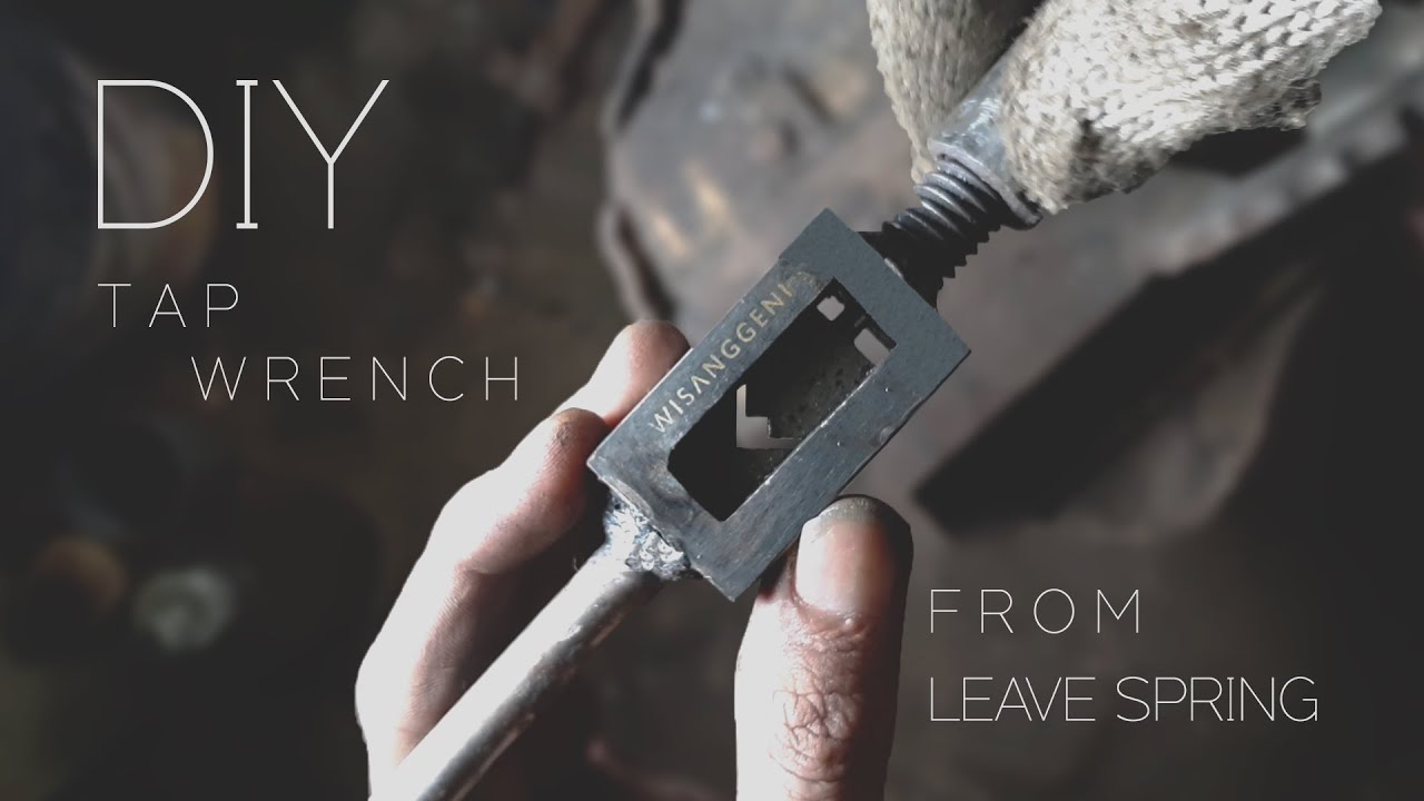 DIY TAP WRENCH / membuat handle tap