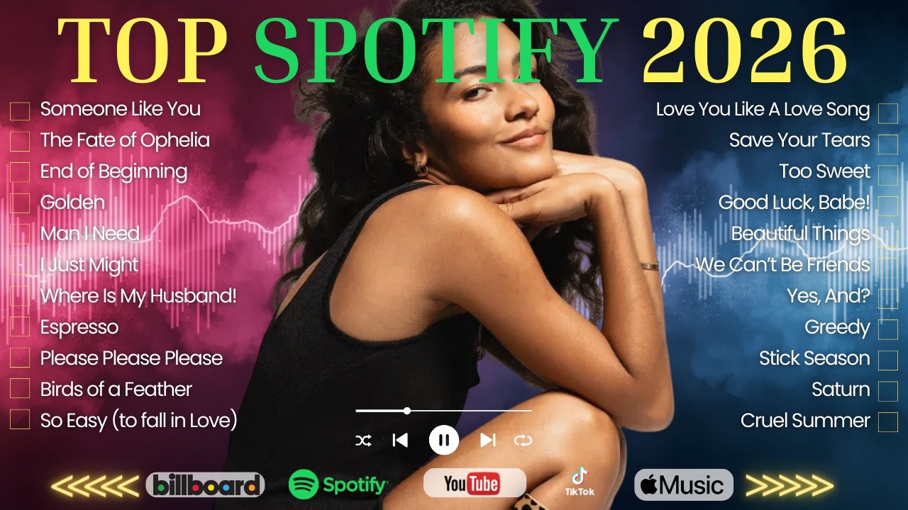 Olivia Dean, Taylor Swift, Lady Gaga, Bruno Mars, Adele | Top Trending Songs 2026 | Billboard 100