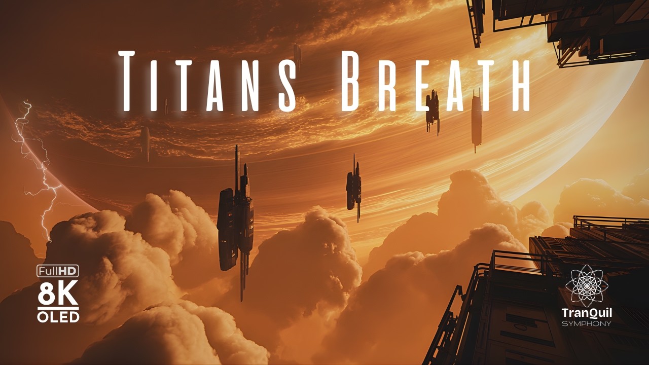 TITAN’S BREATH 🛰️ Deep Gas Giant Ambient • 174Hz Atmospheric Pressure for Pain Relief & Heavy Sleep