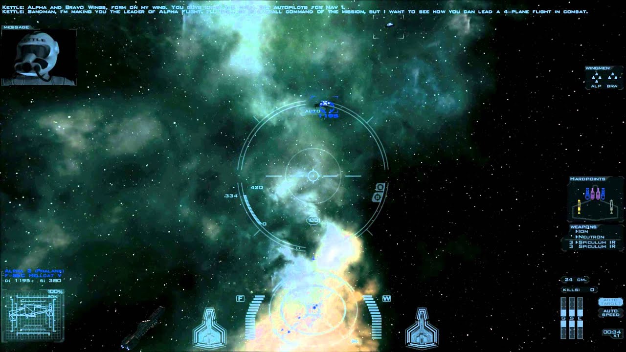 Wing Commander Saga: The Darkest Dawn - pierwsze minuty