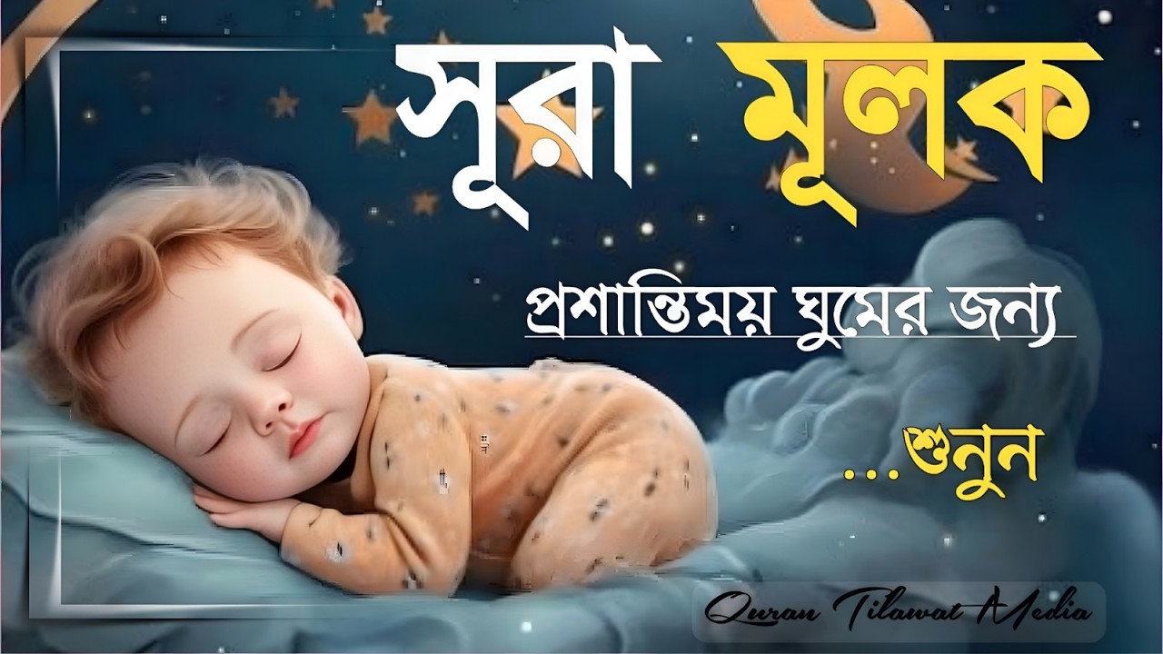 ঘুমানোর আগে এই তেলাওয়াত শুনুন সূরা আল মূলক খুব সুন্দর তেলাওয়াত | Surah Mulk Bangla - Shamsul Haque